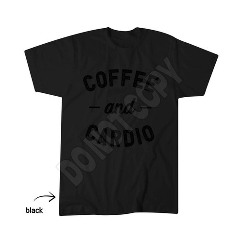 Coffee and cardio workout - and, gym