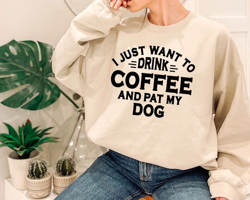 Dog and coffee lover - and,
